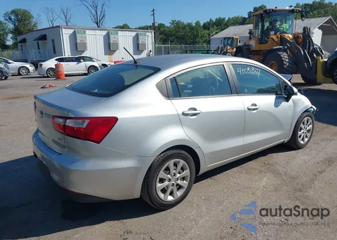 2016 Kia Rio Lx из США, поврежденный, VIN KNADM4A33G6557446